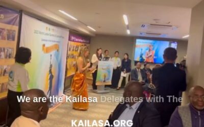 KAILASA Delegation Champions Global Unity at 2023 World Leader Summit of Love and Peace During UNGA