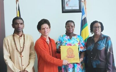 United States of KAILASA Engages Hon. Dr. Lillian Aber, MP, Minister of State for Relief, Disaster Preparedness and Refugees of the Republic of Uganda